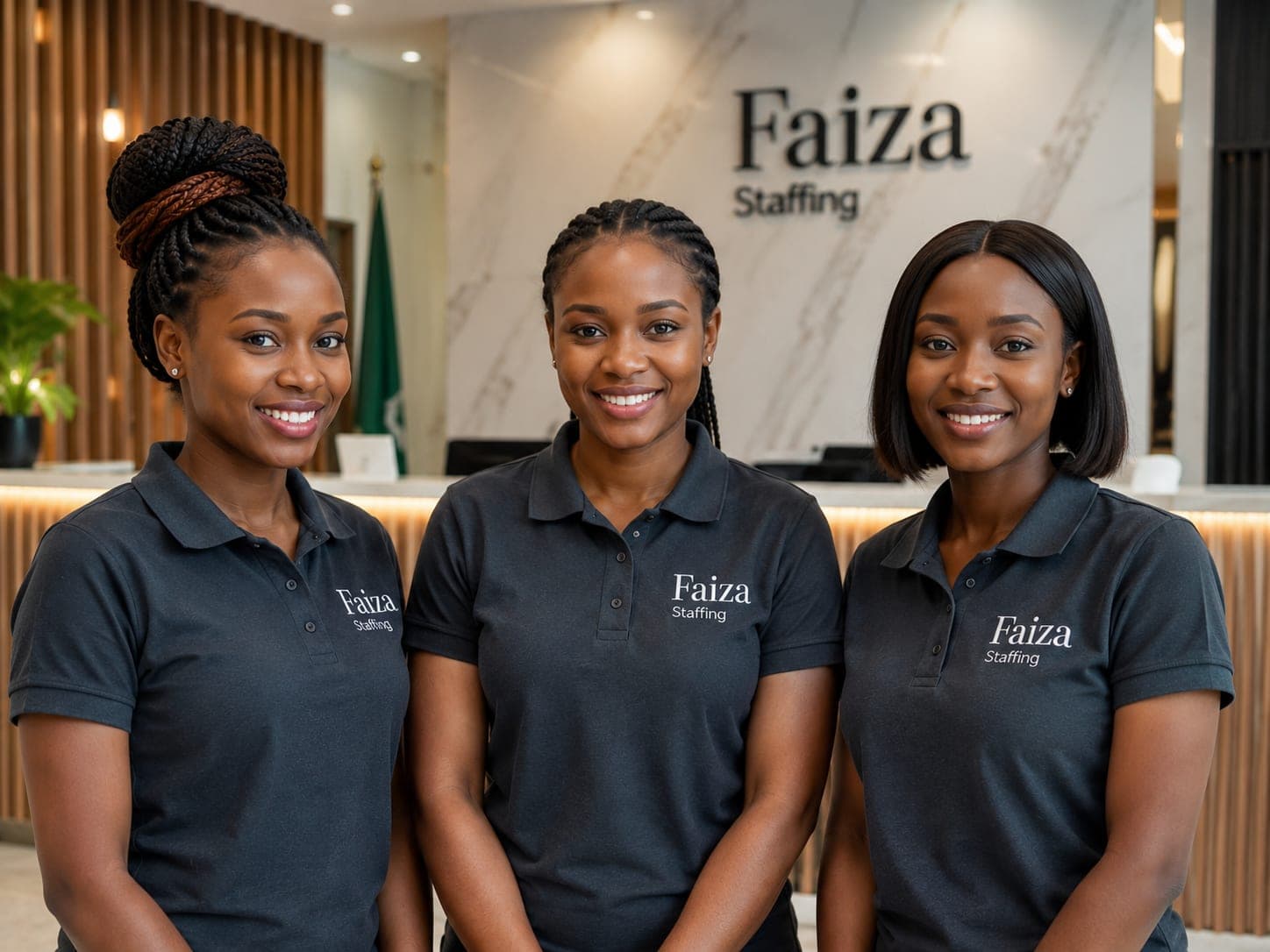 فريق Faiza Staffing من العاملات المنزليات المدرّبات في الرياض